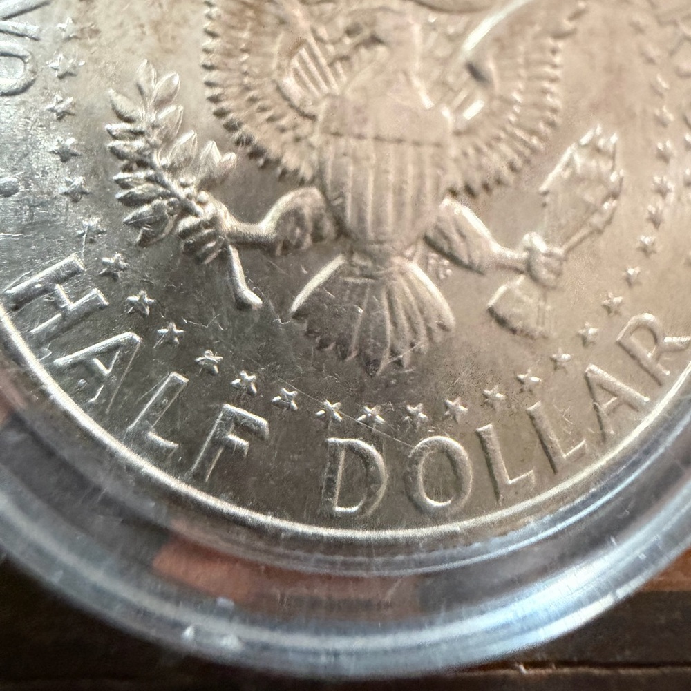 Mint condition silver half a dollar - image 13